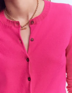 Gilet col rond Emilia en coton