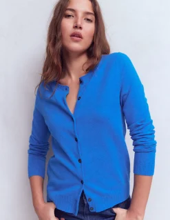 Gilet col rond Emilia en coton