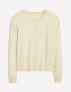 Gilet col rond Emilia en coton