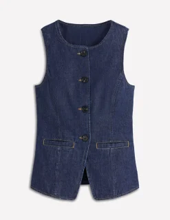 Gilet de costume en jean