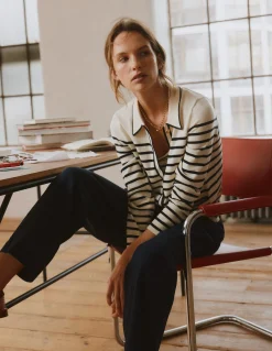 Gilet Liz en maille à col