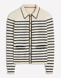 Gilet Liz en maille à col