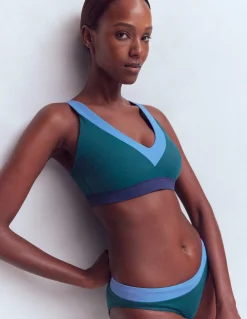 Haut de bikini Campania croisé dans le dos