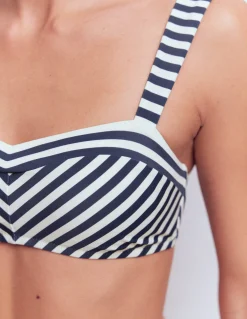 Haut de bikini épuré à encolure en cœur