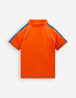 Haut de plage à manches courtes