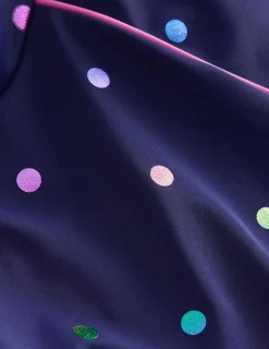 Haut de plage à motif et protection solaire