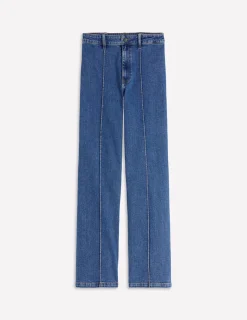 Jean colonne à nervures