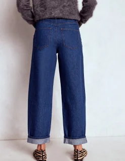 Jean décontracté taille mi-haute