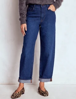 Jean décontracté taille mi-haute