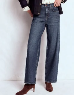 Jean décontracté taille mi-haute