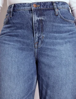 Jean décontracté taille mi-haute