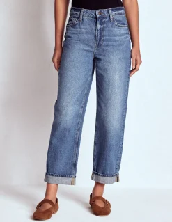 Jean décontracté taille mi-haute