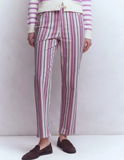 Jean droit à taille haute