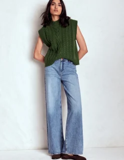 Jean large décontracté