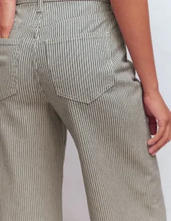 Jean large taille haute