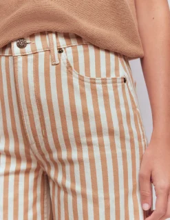 Jean large taille haute