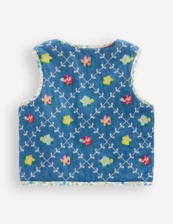 Jolie veste sans manches matelassée