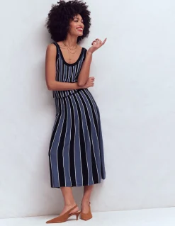 Jupe midi Liz en maille