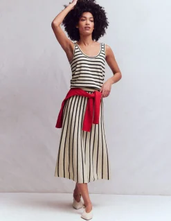 Jupe midi Liz en maille