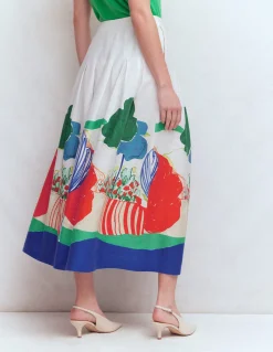 Jupe Valentina en lin