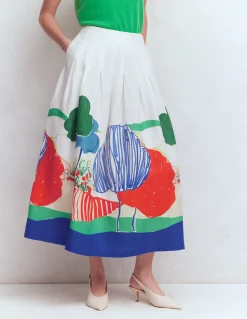 Jupe Valentina en lin