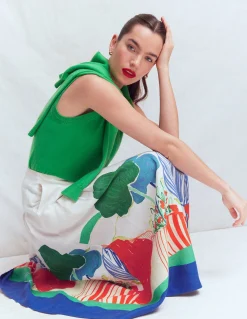 Jupe Valentina en lin