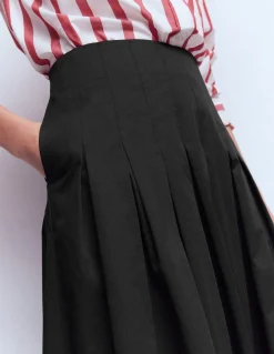 Jupe Valentina en satin de coton