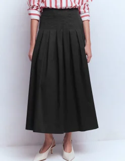 Jupe Valentina en satin de coton