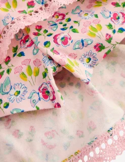 Jupe-short en jersey à volants