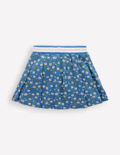 Jupe-short plissée en jersey