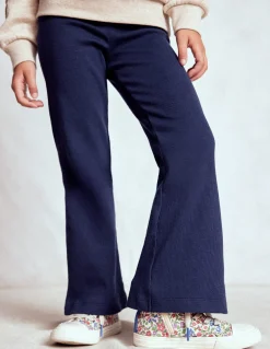 Legging côtelé évasé