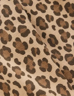 Legging côtelé évasé