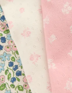 3 leggings en pointelle