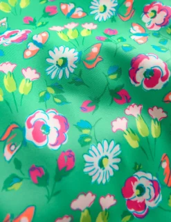 Maillot de bain à manches bouffantes