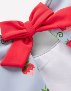 Maillot de bain à manches bouffantes