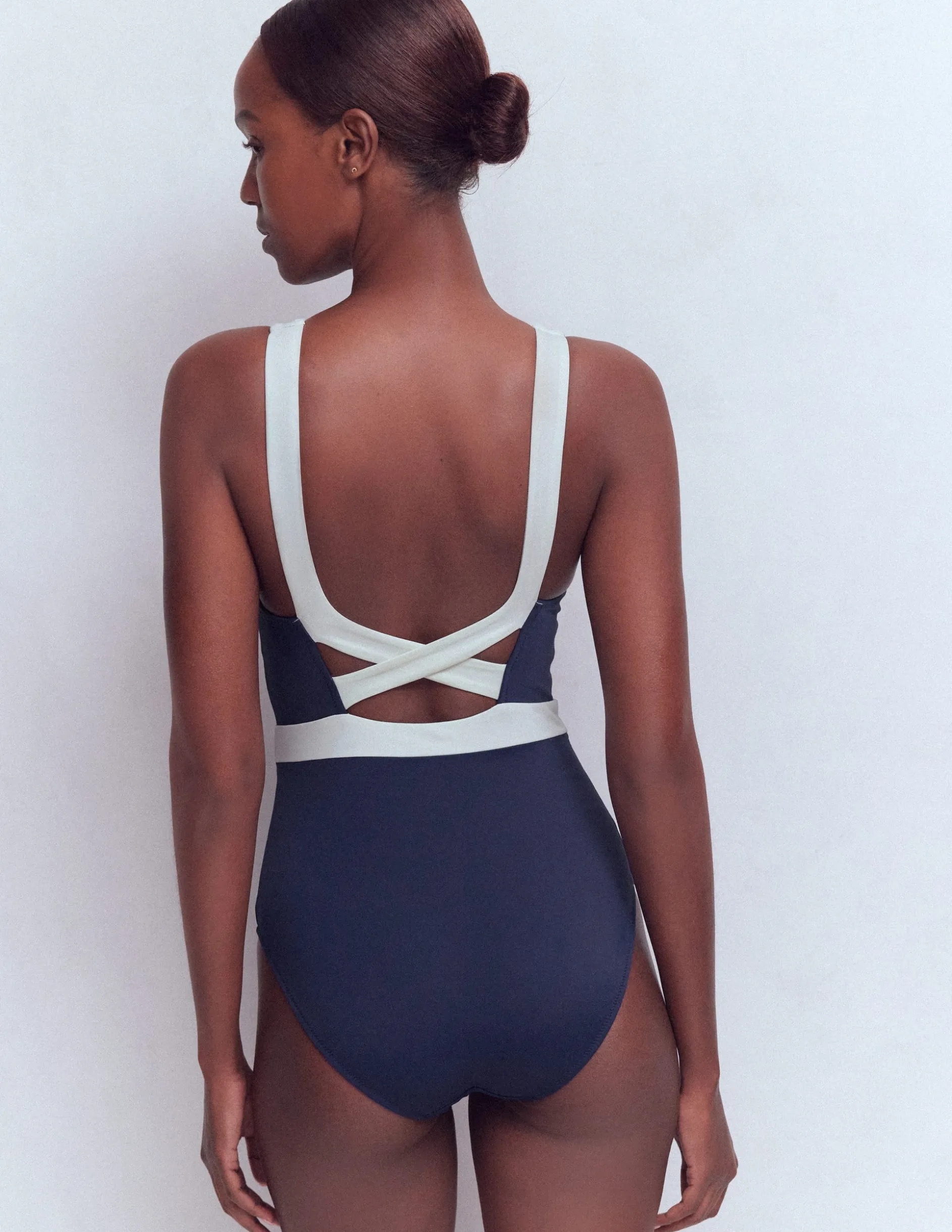 Maillot de bain Campania croisé dans le dos