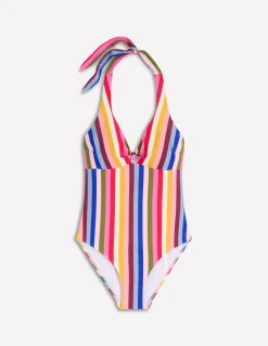 Maillot de bain dos-nu avec nœud