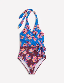 Maillot de bain effet croisé
