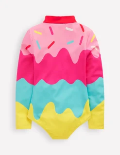 Maillot de bain fun à manches longues