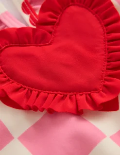 Maillot de bain Hallie à bretelles volantées