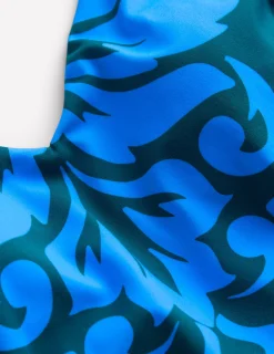 Maillot de bain imprimé à bretelles