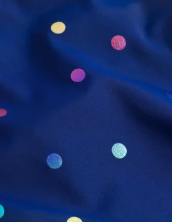 Maillot de bain imprimé croisé dans le dos