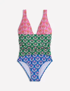 Maillot de bain Mykonos à encolure en V profonde