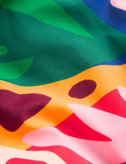 Maillot de bain sportif avec passepoil