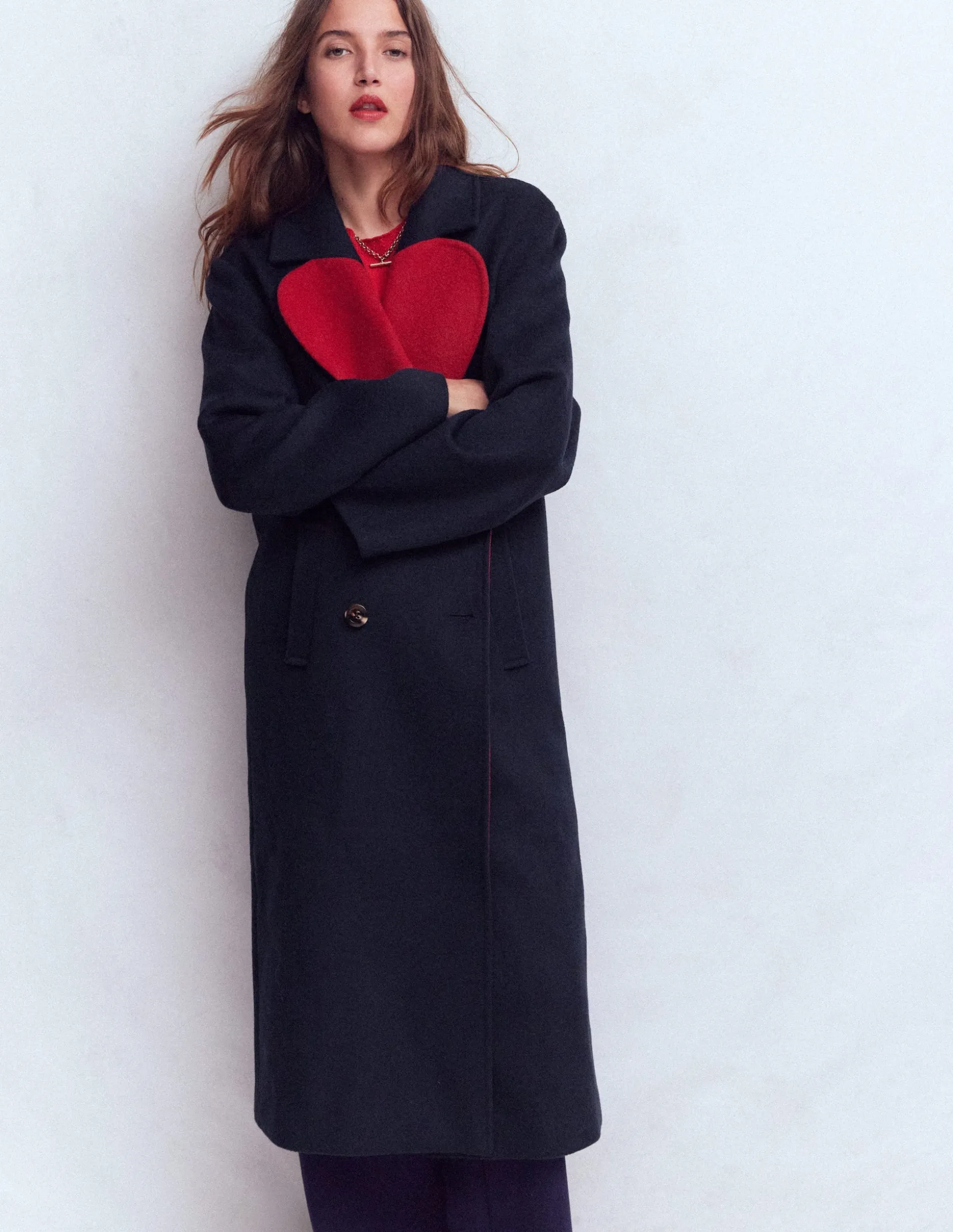 Manteau en laine Cocoon