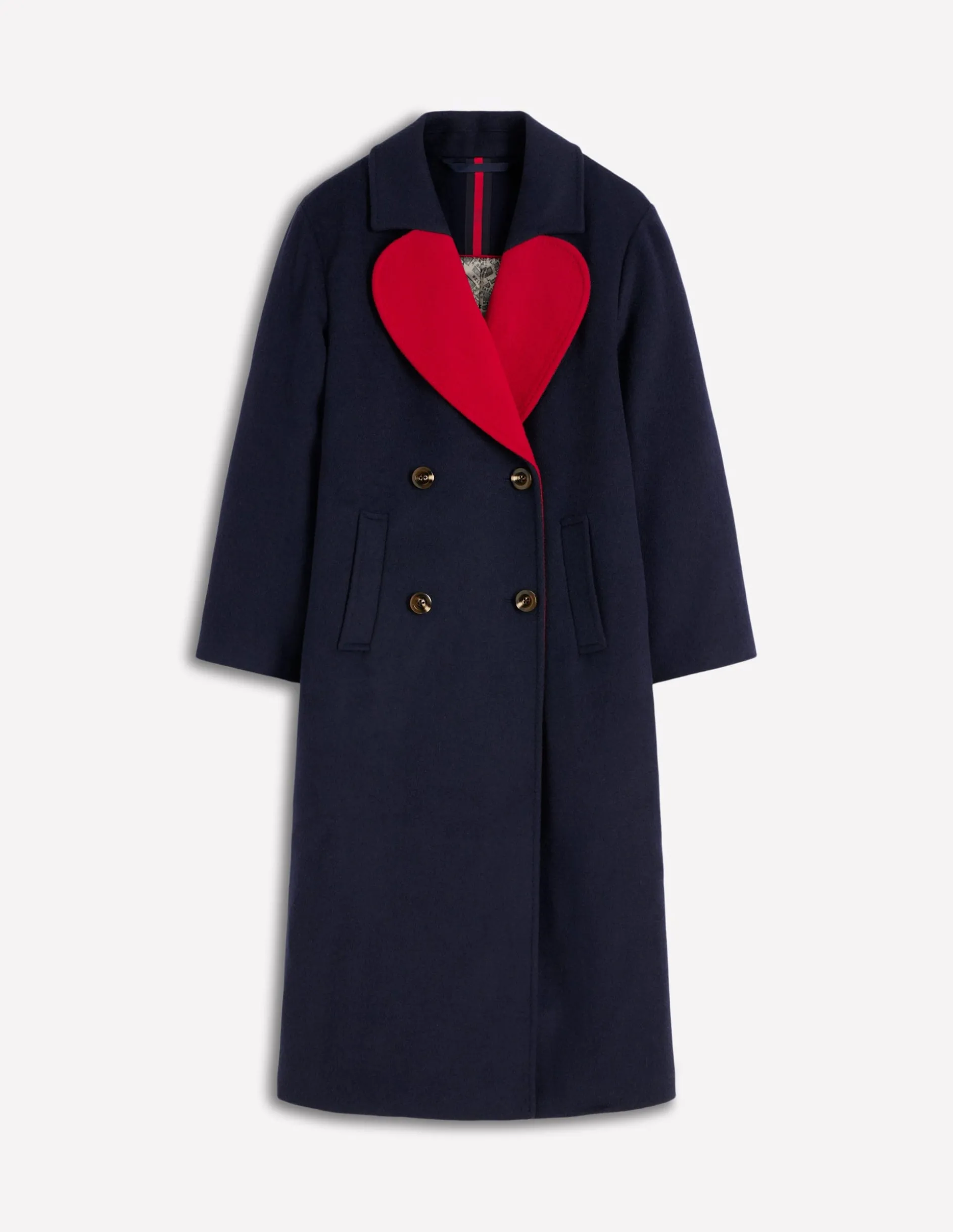 Manteau en laine Cocoon