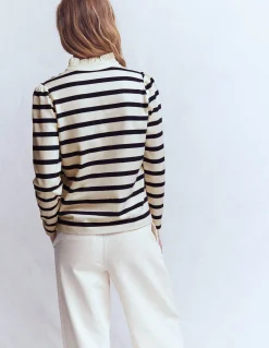 Marinière à col volanté