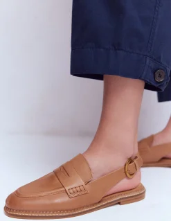 Mocassins à bride arrière