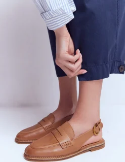 Mocassins à bride arrière