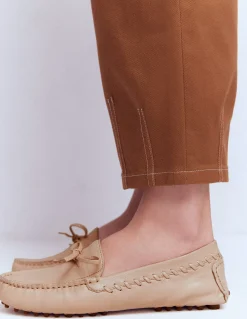 Mocassins souples Heidi à surpiqûres